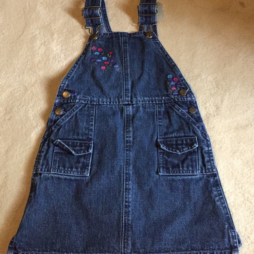 Girl Toddler Jean Overalls